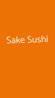 Sake Sushi inside