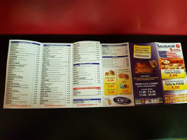 American Pizza menu