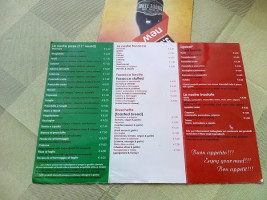 Pizzeria Fratelli Basso menu