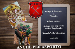 Pilutti's Steak House food