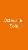 Osteria Del Sole food