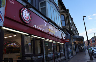 Flames Takeaway outside