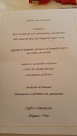 Antica Trattoria Dell'isola menu