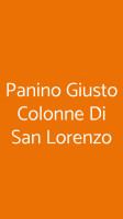 Panino Giusto Colonne Di San Lorenzo food