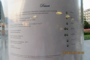 Ristorante Imbarcadero menu