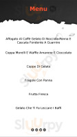 Gelateria Morelli menu