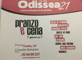 Odissea 21 La Pizza D'asporto Di Qualita food