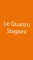 Le Quattro Stagioni food