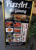 Pizzart Da Gimmy outside