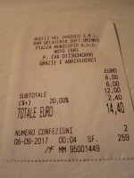 Chiosco Della Cattedrale-noto menu