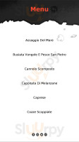 Fontanarossa menu