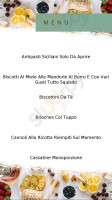 Biscottificio Fichera menu