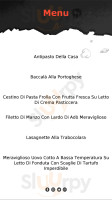 Gli Amici menu