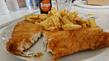 Bankers Fish Chips food