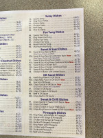 Sweet N Sour menu