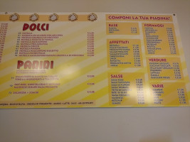 Hippopiada menu