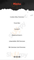 Löwenwirt menu