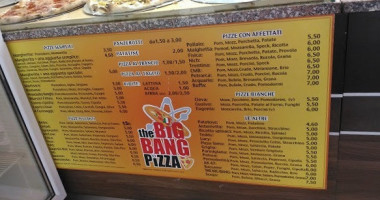 The Big Bang Pizza food