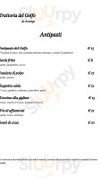 Trattoria Del Golfo menu