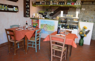 Una Terrazza In Toscana food