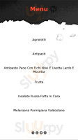 Trattoria Del Cacciatore menu