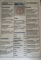 The Sun Inn menu