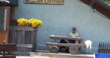 Rifugio Ciareido outside