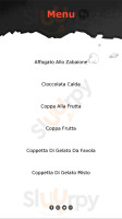 Zenzero Gelateria Bistrot menu