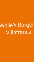 Walle's Burger Villafranca food