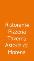 Pizzeria Taverna Astoria Da Morena food