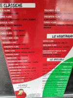 Piadina Piadina menu