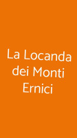 La Locanda Dei Monti Ernici food