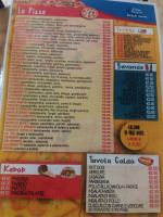 Pizza Regina Kebab menu