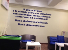 Grom Dei Giubbonari inside