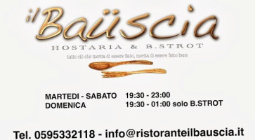 Il Baüscia Hostaria Bstrot food