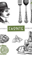 Osteria Faonte food