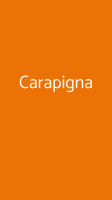 Carapigna food