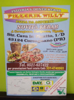 Willy Pizzeria food