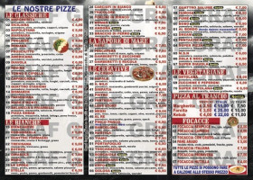 Pizzeria Messi menu