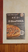 Pizzeria Bridi food