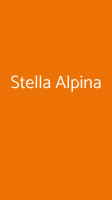 Stella Alpina outside