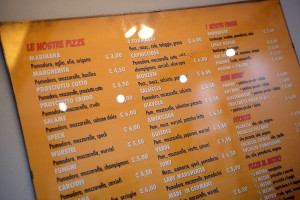 Pizza Hot menu