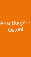 Bear Burger Ostuni food