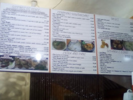 Indian Spicy menu