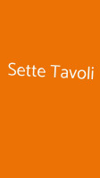 Sette Tavoli food