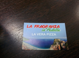 La Fragranza In Padella La Vera Pizza menu