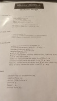 Trattoria Norge menu