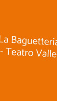 La Baguetteria Teatro Valle inside