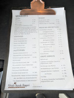 Roegeriets Spisested menu