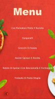 Pastificio Franzoni menu